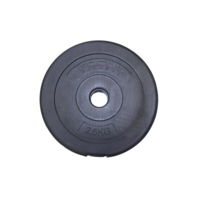 Halterschijf 30 mm - Focus Fitness - 2,5 kg - Kunststof