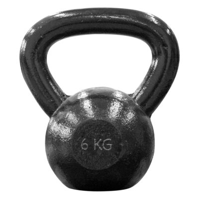 Kettlebell - Focus Fitness - 6 kg - Gietijzer